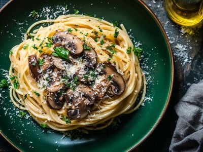 Linguines aux champignons & mascarpone : recette crémeuse et économique